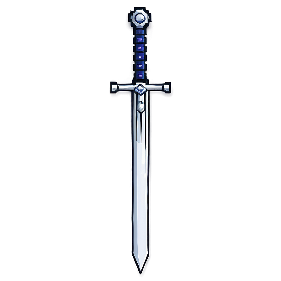 8-bit Pixel Sword Png Ajt PNG