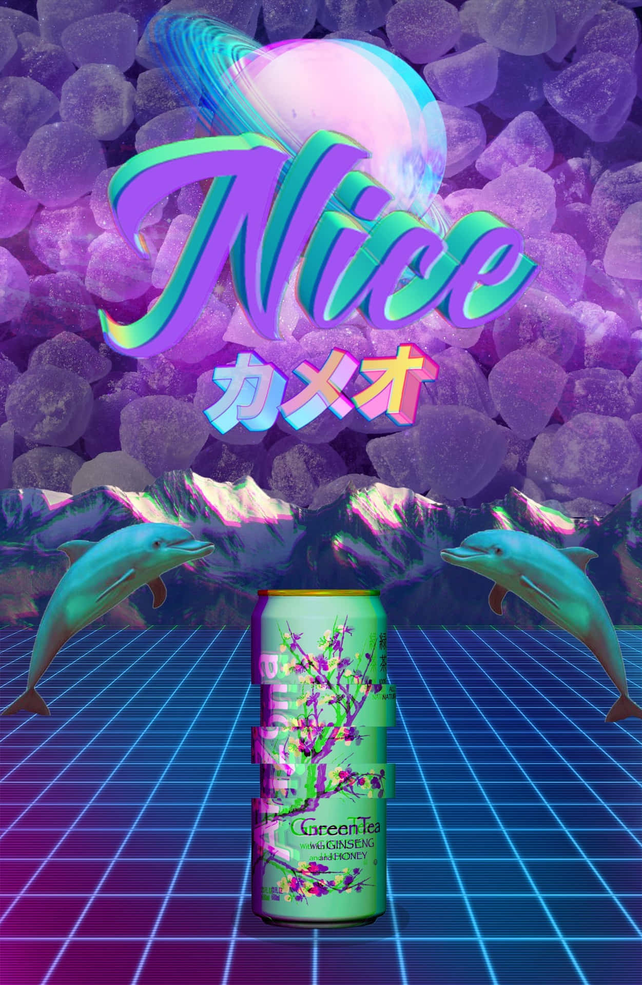 A Vibrant Journey Into The 80s Aesthetic Wallpaper