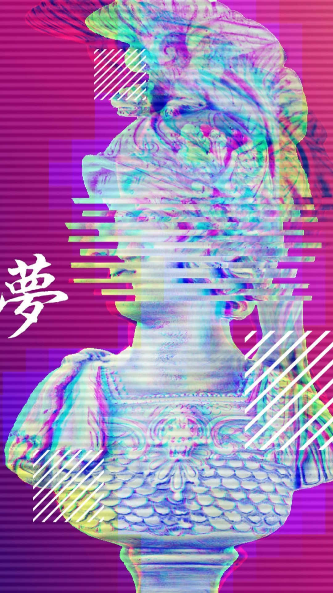 Get the nostalgic 80s Aesthetic on your Iphone Wallpaper