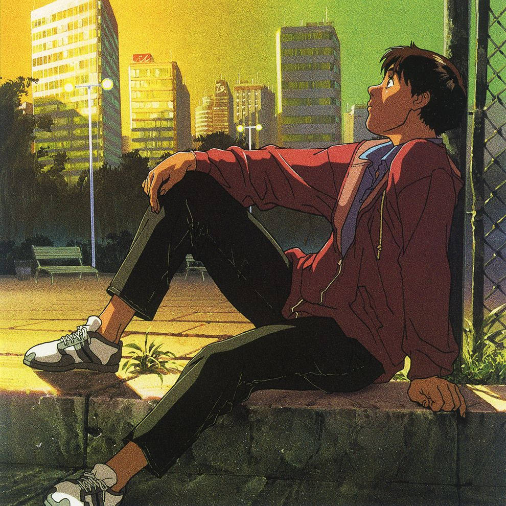 80'erne Anime Æstetisk 990 X 990 Wallpaper