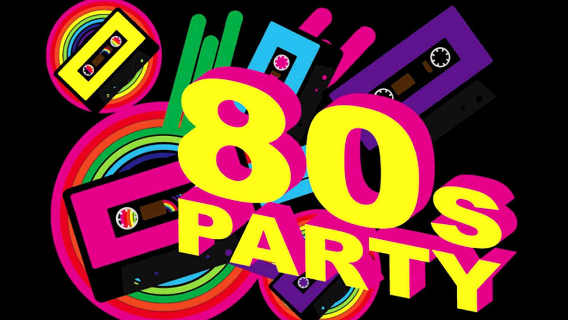 Сборка 80 90. Стиль 80х. Приглашение на вечеринку в стиле 80-х. Пригласительные на вечеринку 80-х. Вечеринка в стиле 80-х.