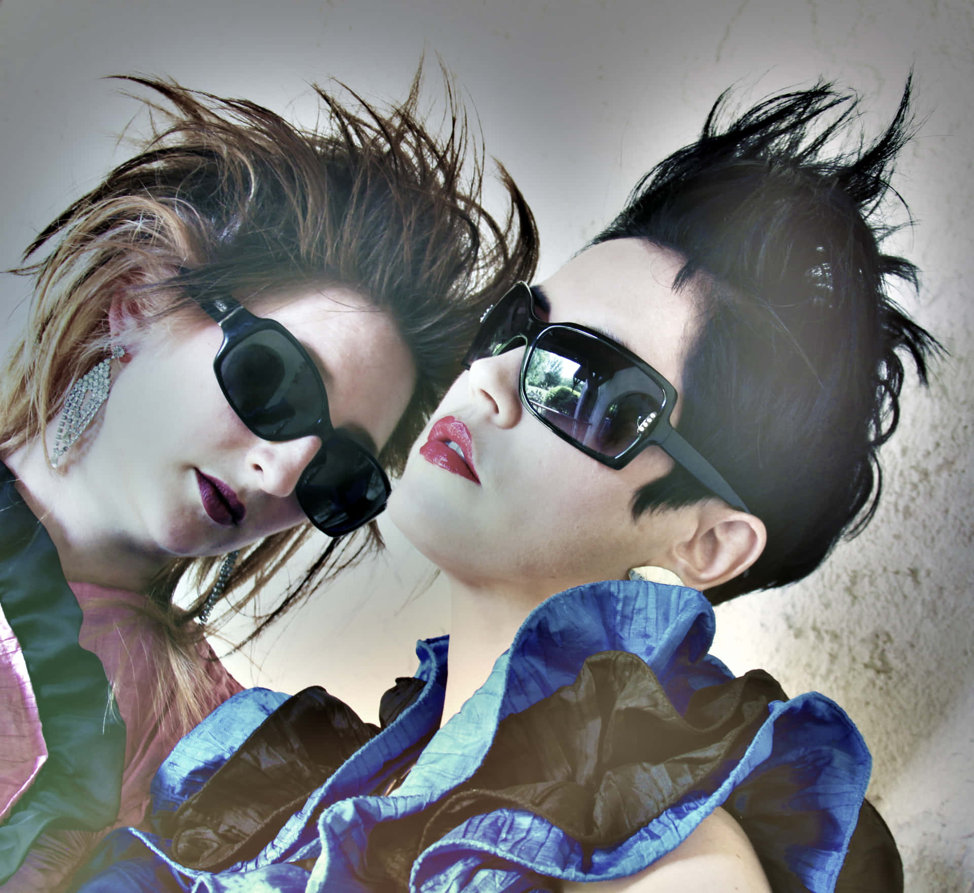 Two Women With Sunglasses
