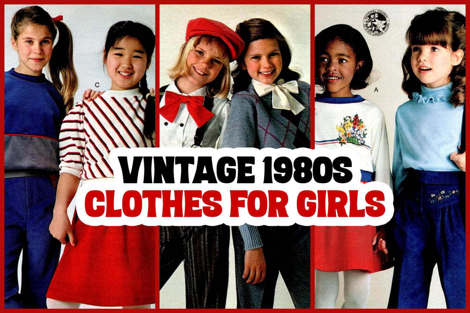 1980s clothes for kids