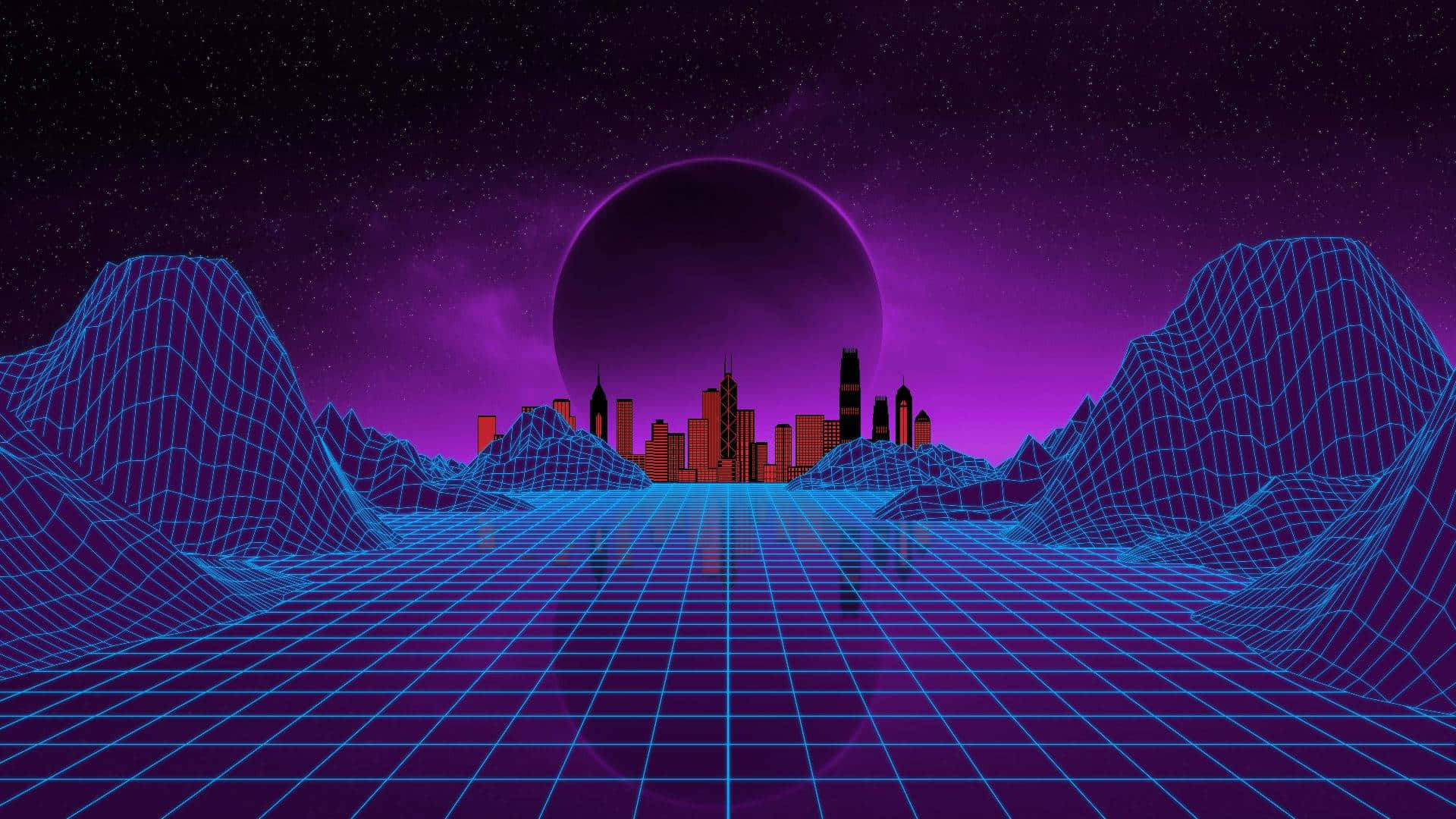 Take a Trip Down Memory Lane with this 80s Retro Background