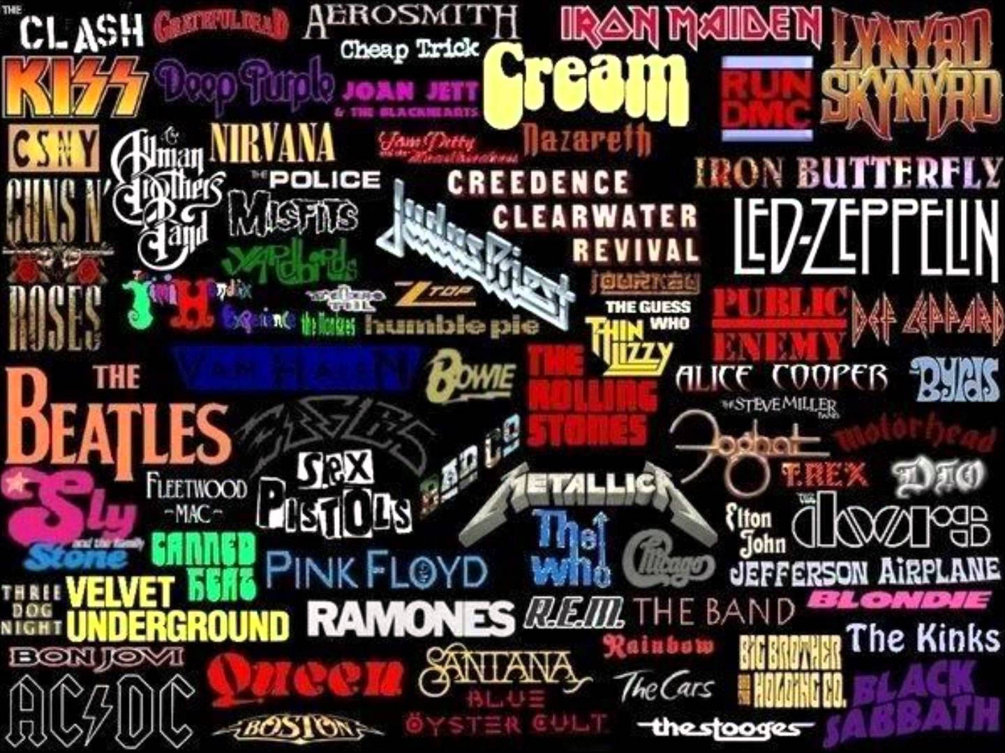 80s Rock Musicians Names Wallpaper