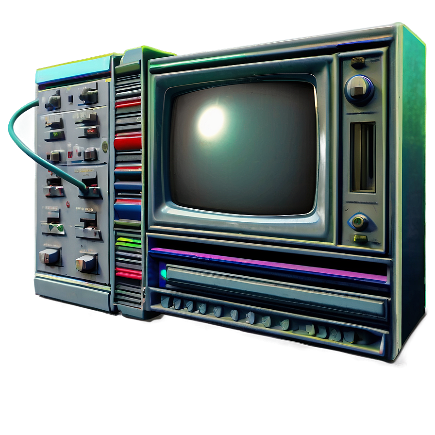 80s Tv B PNG