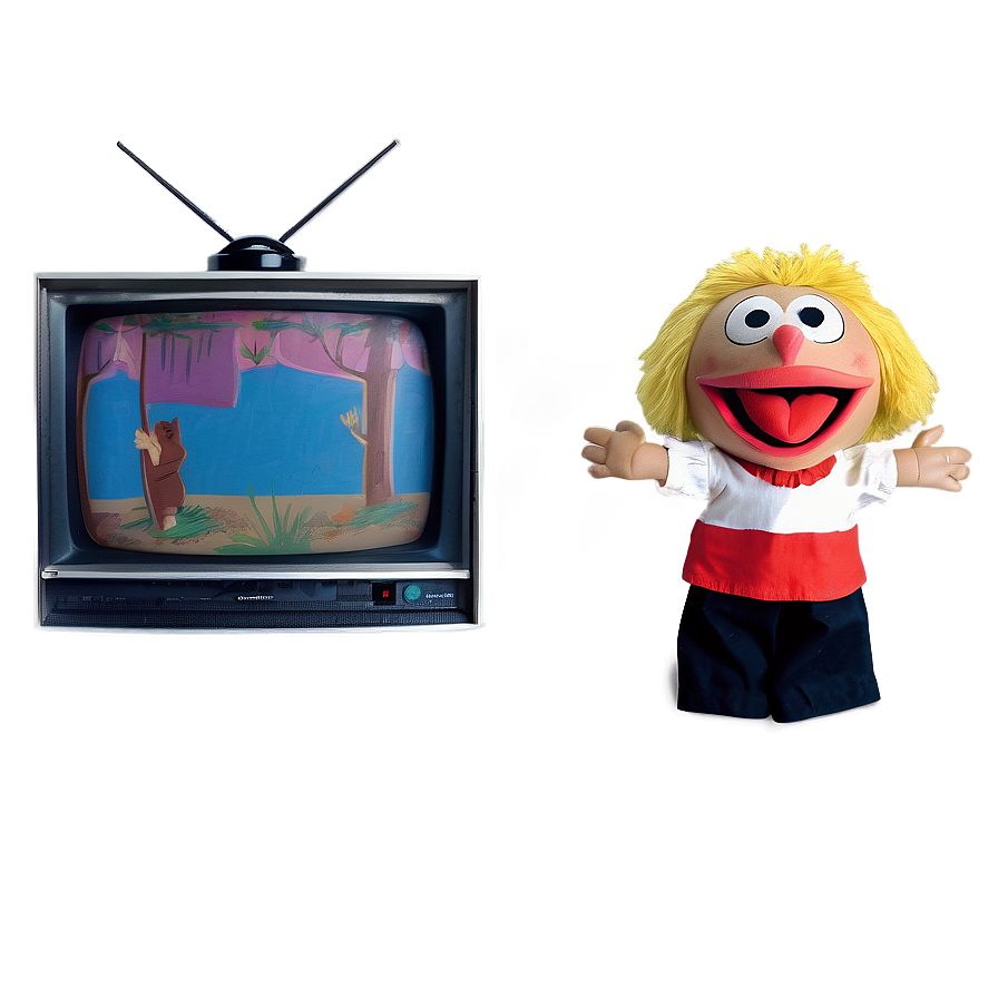 80s Tv Puppet Shows Png Vdx PNG