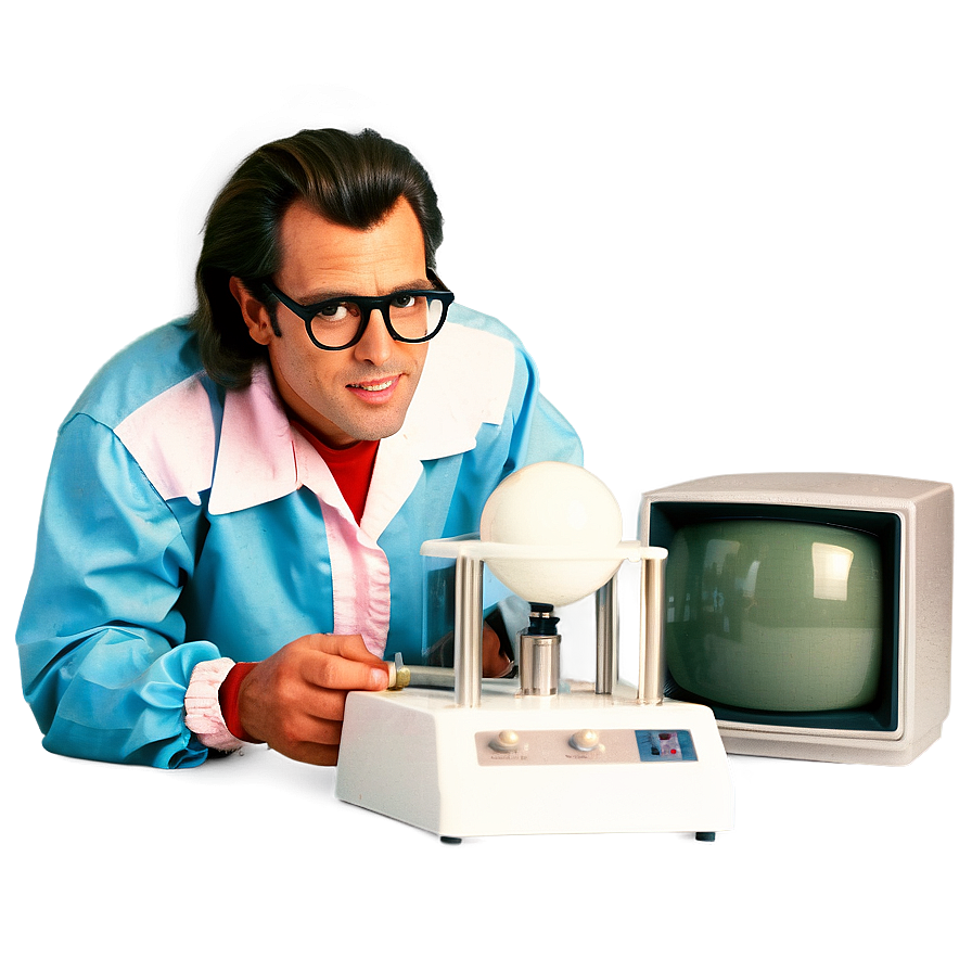 80s Tv Science Experiments Png 06252024 PNG