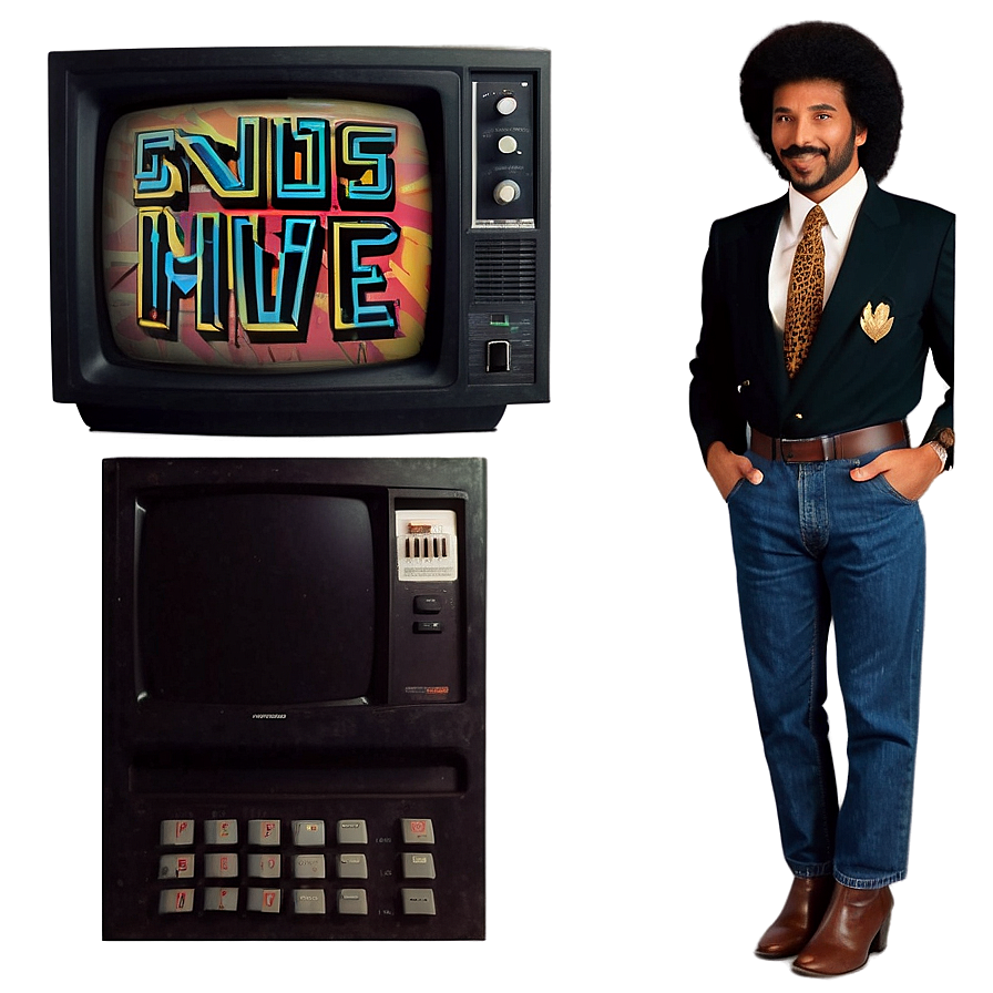 80s Tv Talk Shows Png 4 PNG