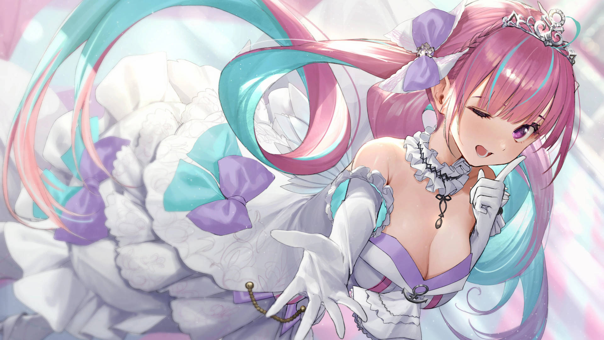 Download 8k Anime Princess Aqua Wallpaper 