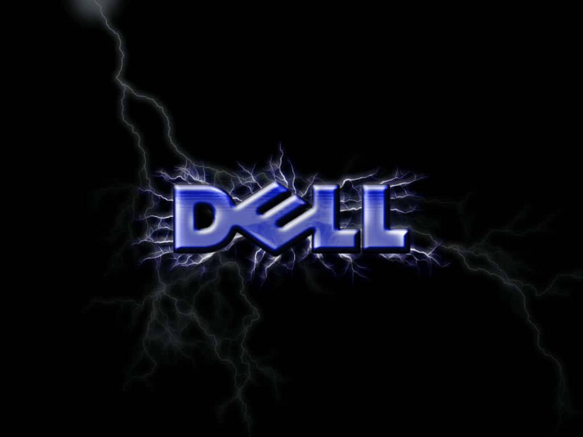 90'ers Inspireret Dell-logo I 4k Wallpaper