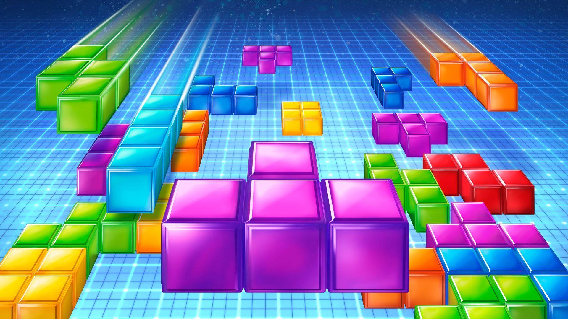 Juegode Tetris De Los 90 Fondo de pantalla