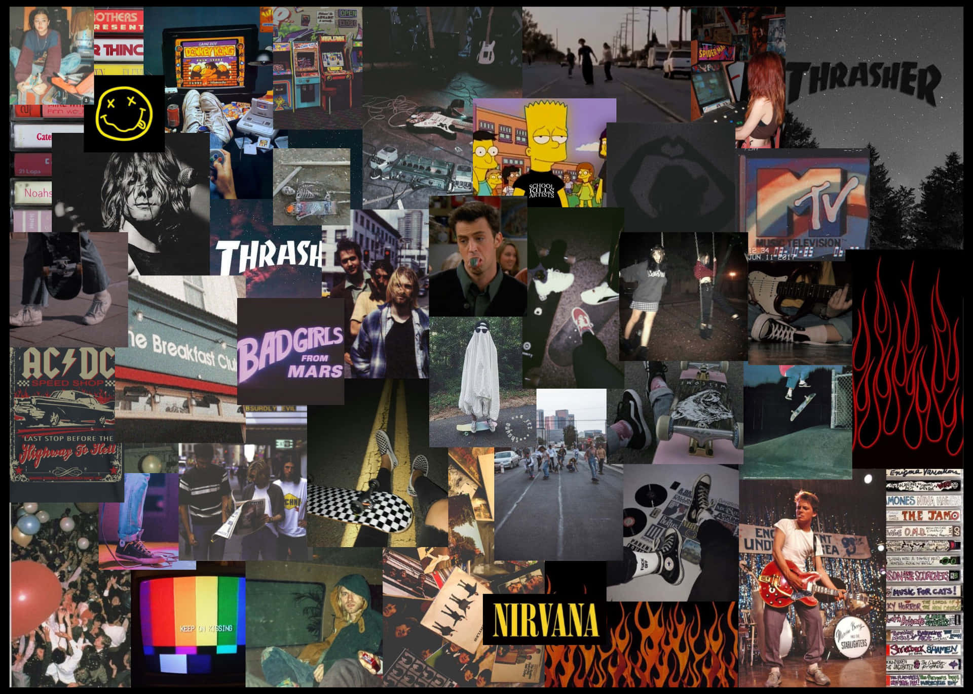 Download Get The 90s Aesthetic With This Vintage Laptop Wallpaper ...