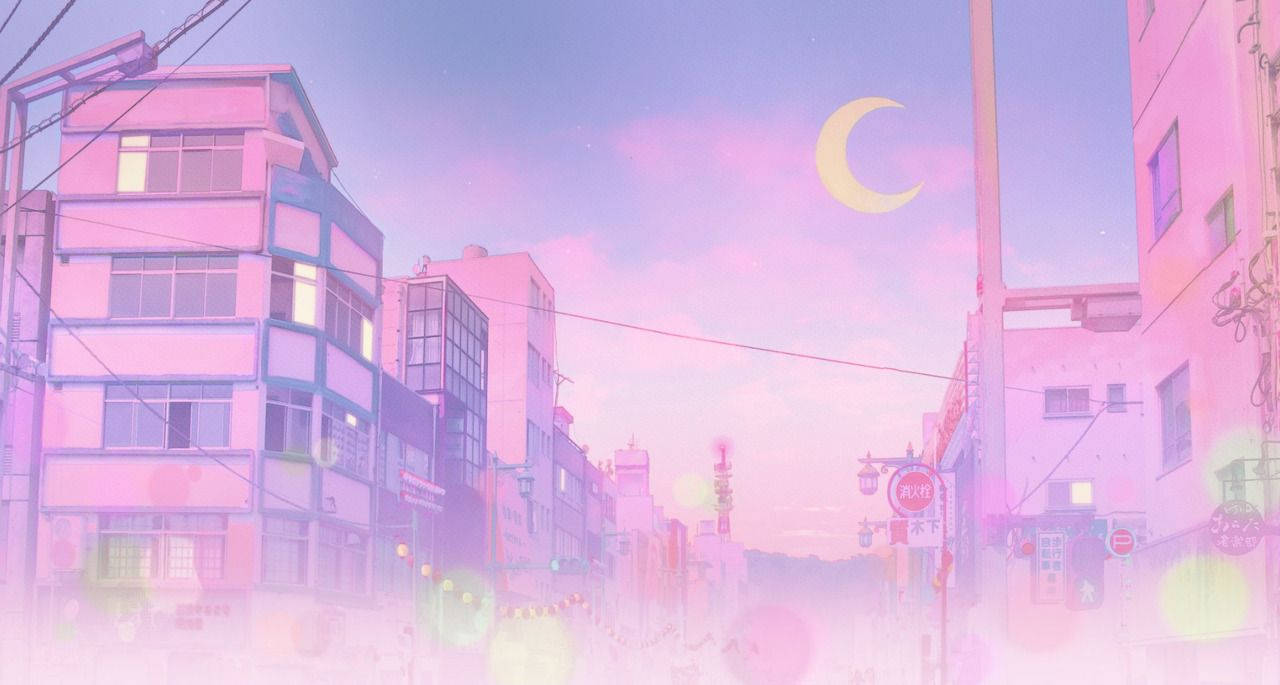 Download Bring back the nostalgia with a 90s Anime Aesthetic Desktop!  Wallpaper 