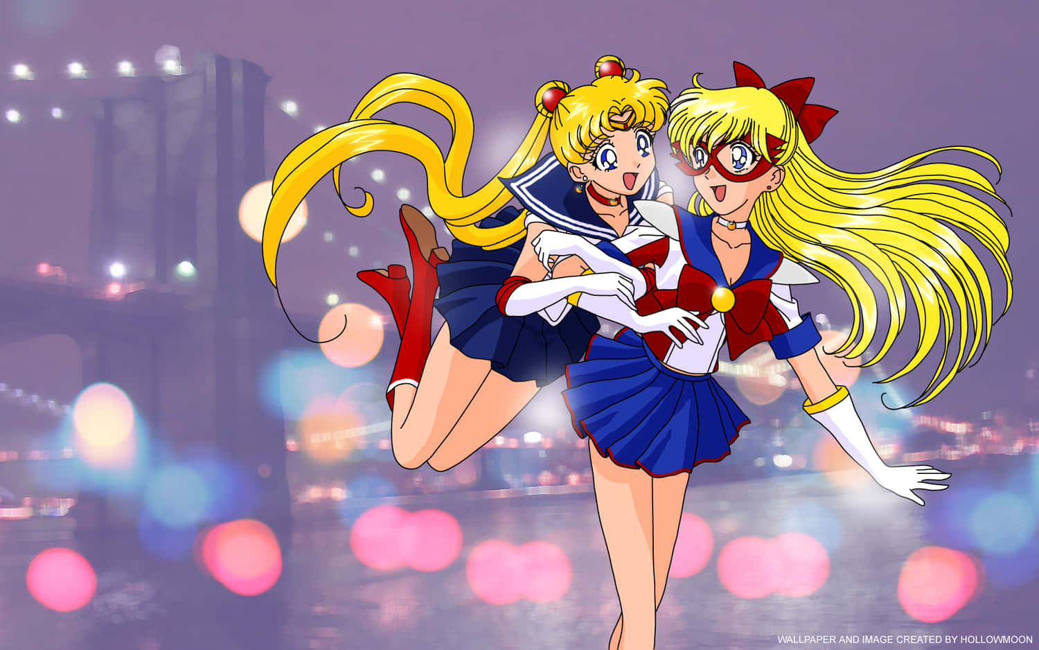 90s Anime Sailor Moon Wallpaper