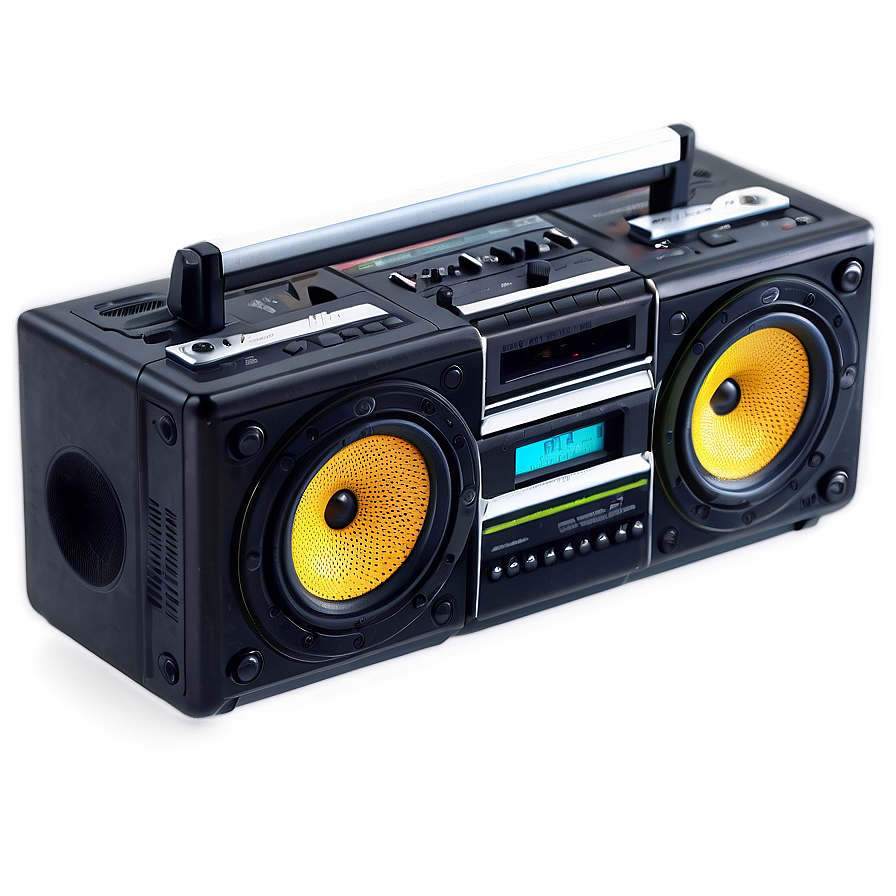 90s Boombox Png Vat93 PNG