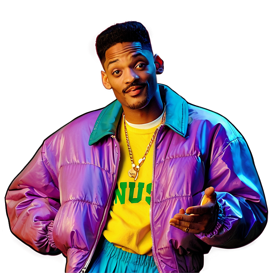 90s Fresh Prince Graphic Png Lcq80 PNG