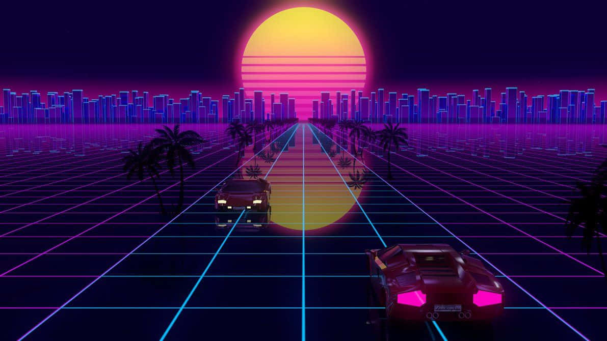 "A Blast from the Past: 90's Retro Revival" Wallpaper