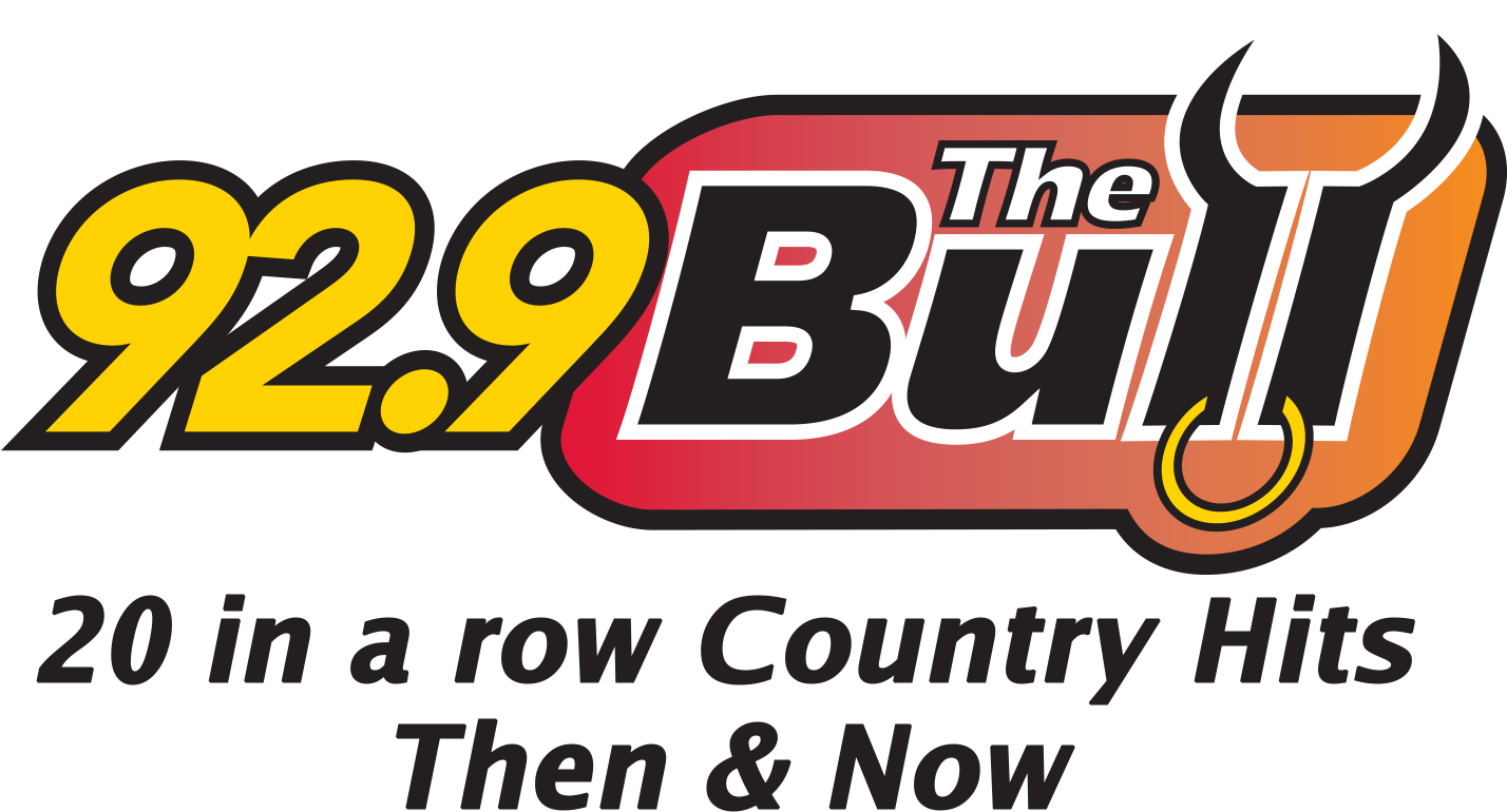 92.9 The Bull Country Hits Radio Station Logo PNG