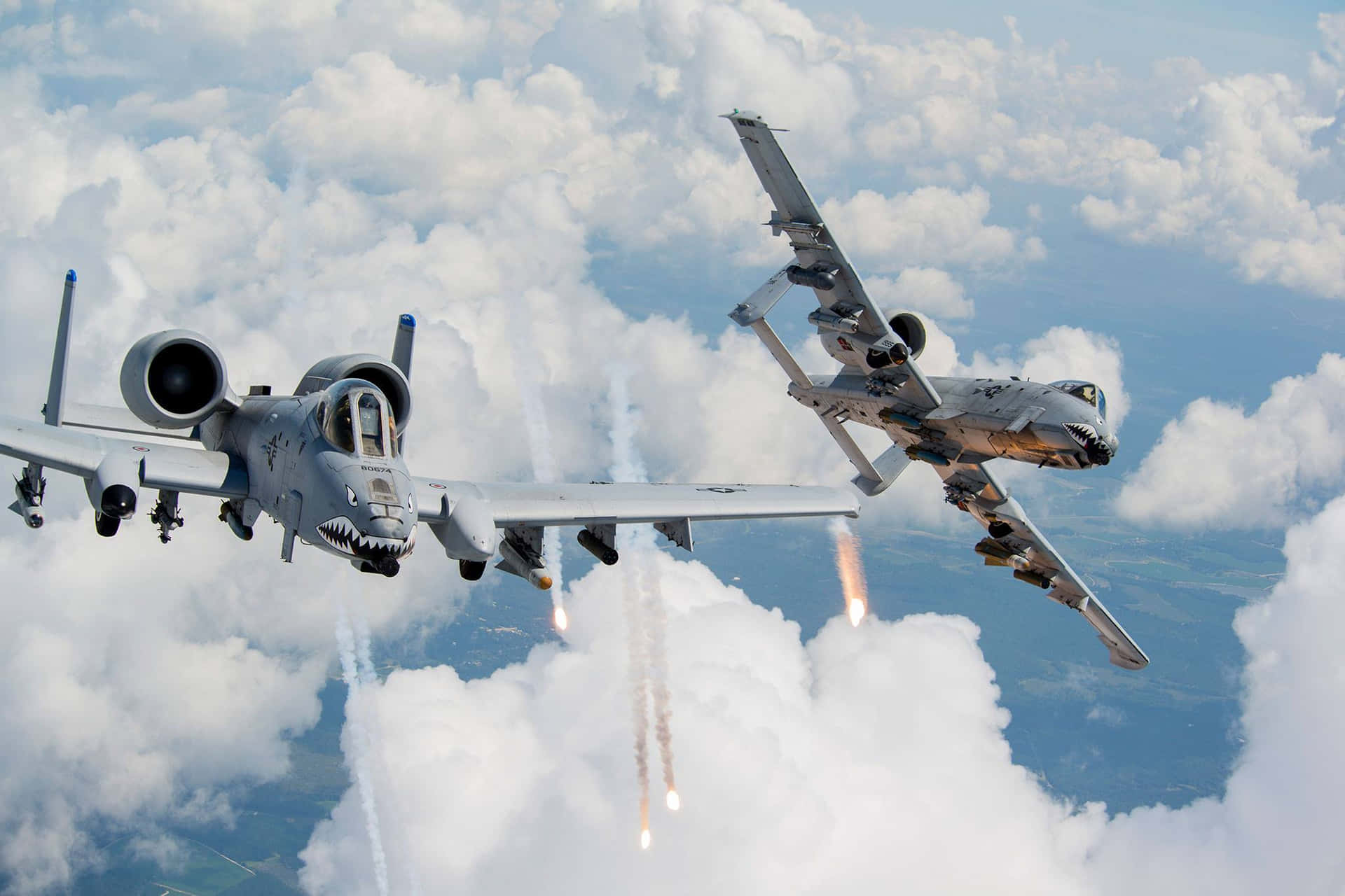 Uncaza A-10 Warthog Fondo de pantalla