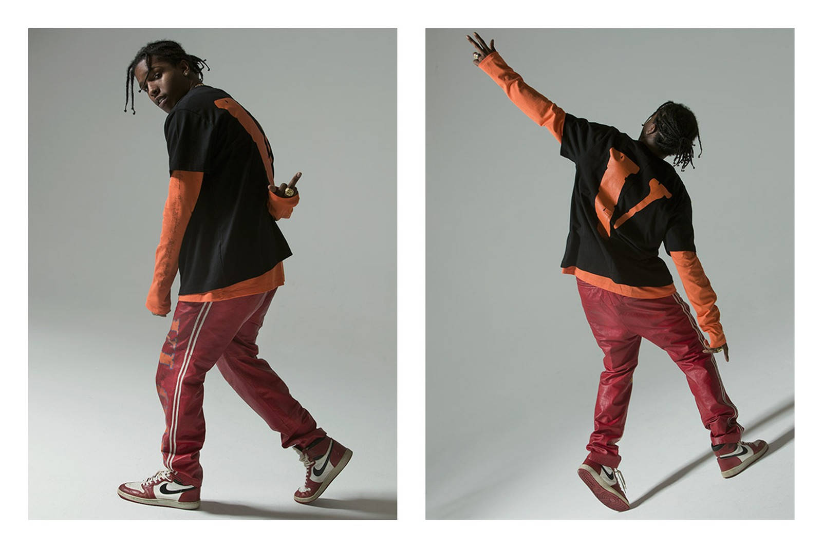 A$AP Rocky VLONE Photoshoot Wallpaper