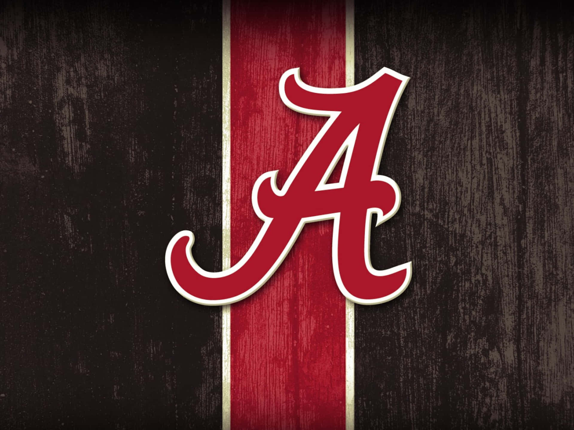 Alabama Crimson Tide Letter A Symbol Background