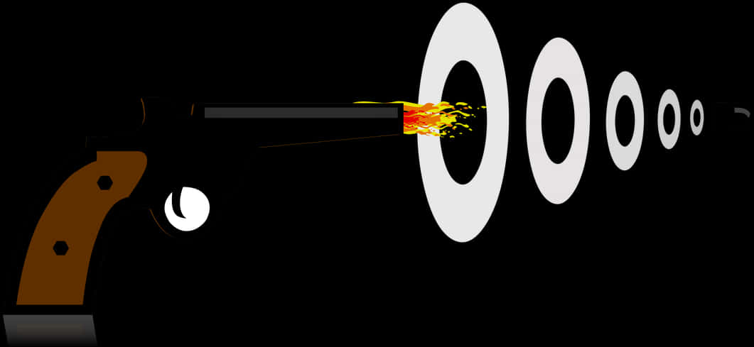 A Black Object With Fire Coming Out Of It PNG