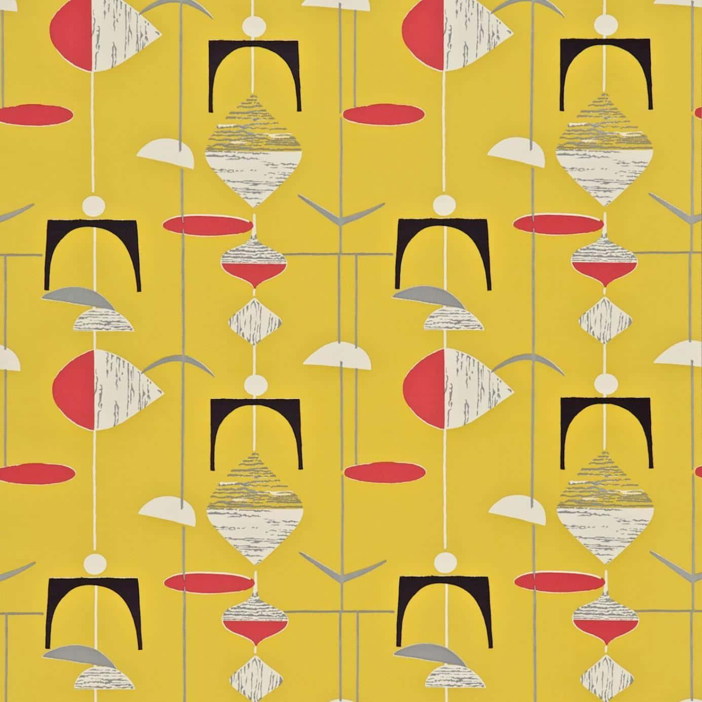 A Blast From The Past: Iconic 1950s Style Wallpaper