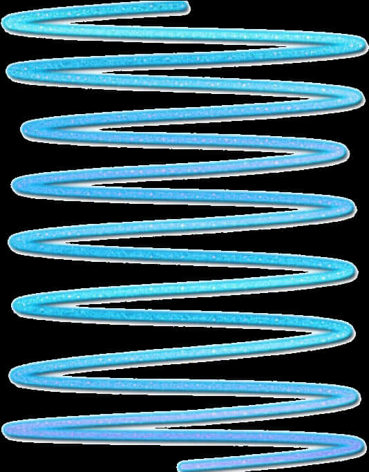 A Blue Spirals On A Black Background PNG