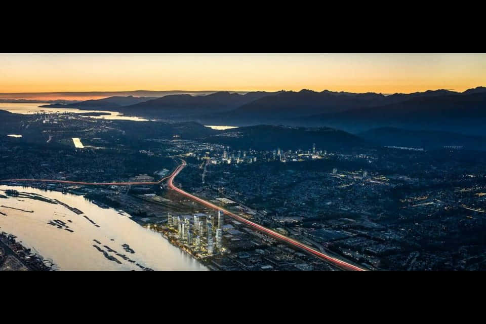 A Breathtaking View Of Coquitlam's Natural Splendor Wallpaper