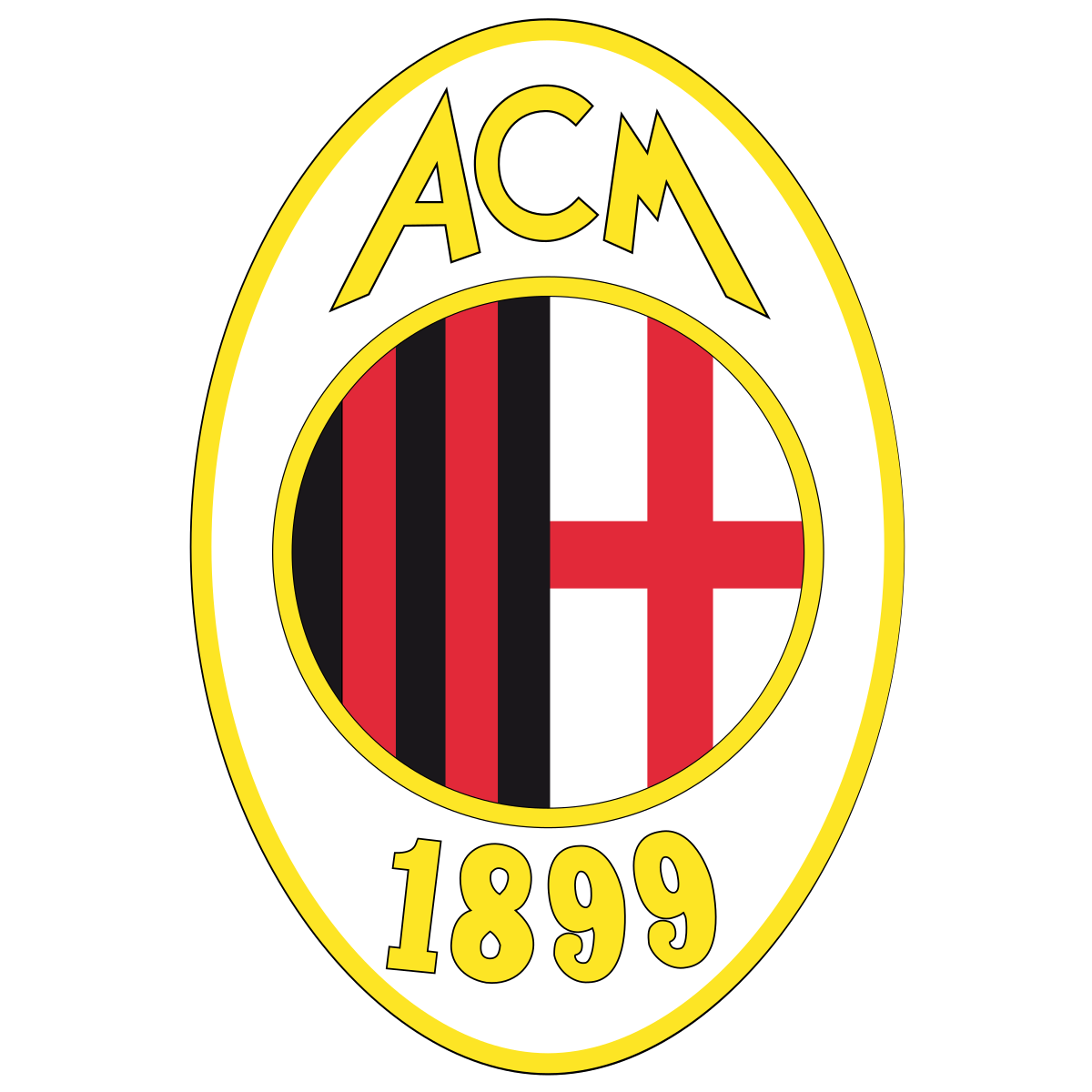 A C Milan Logo1899 PNG