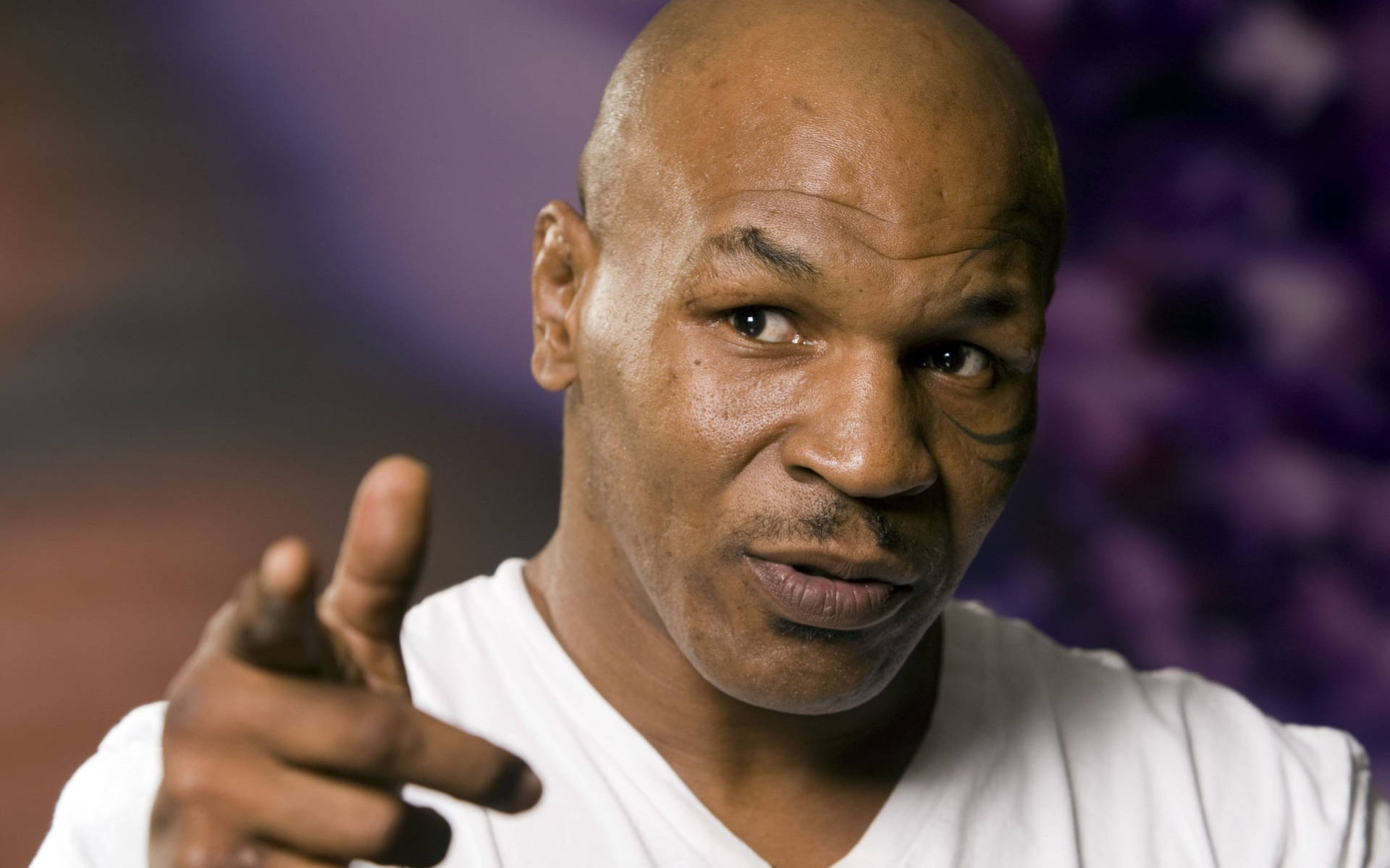 A Candid Mike Tyson 4K Wallpaper