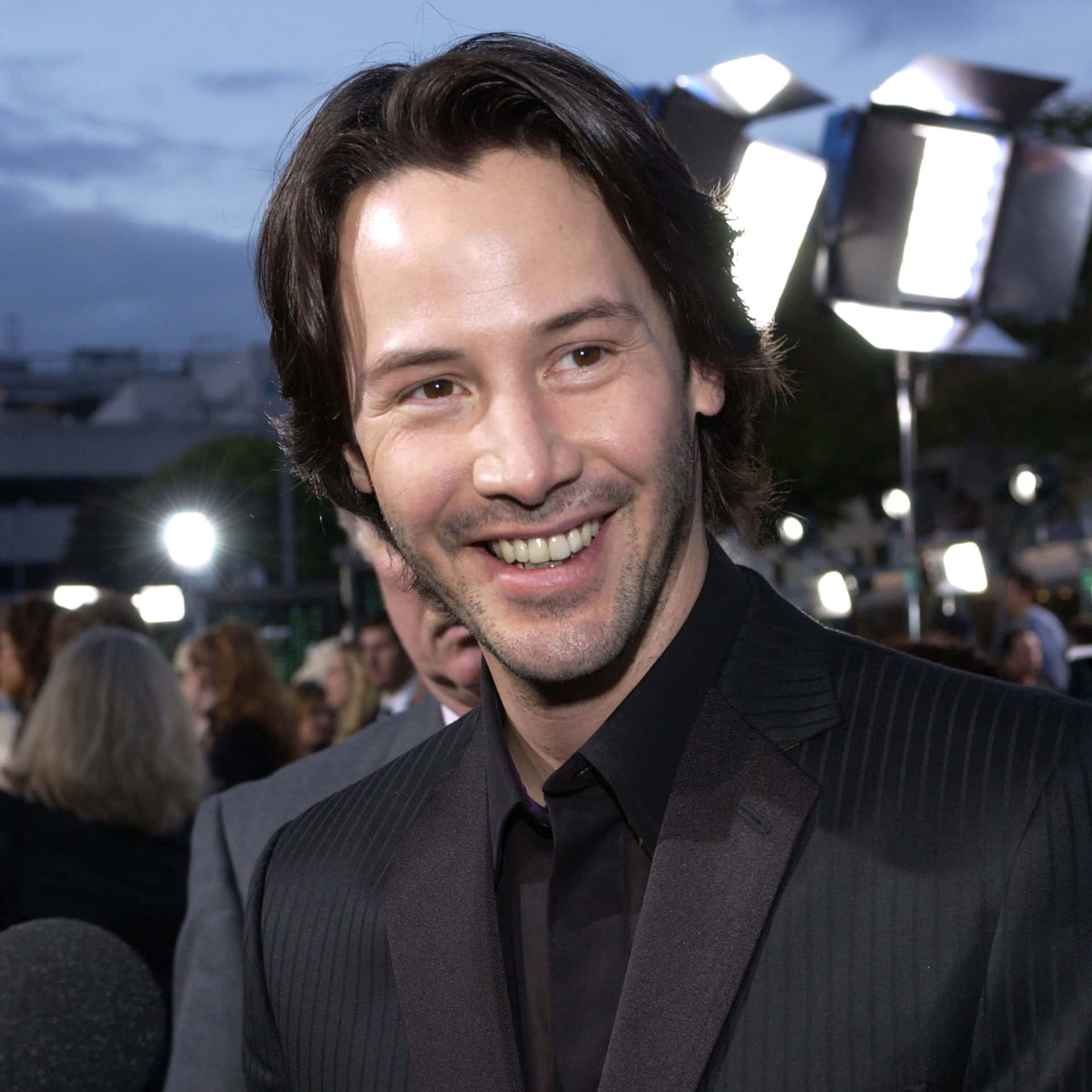 A Candid Shot Of Keanu Reeves