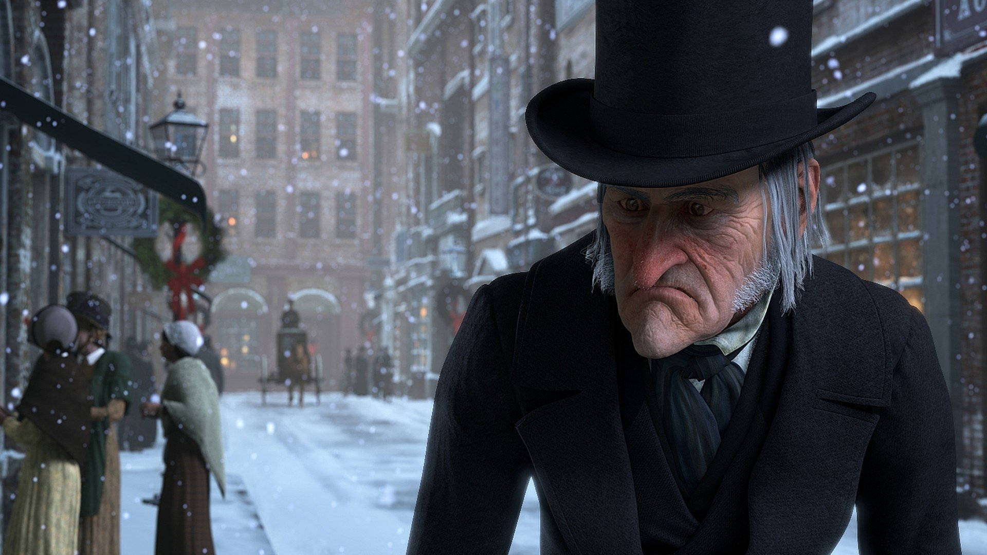 A Christmas Carol Ebenezer Frown Face Picture