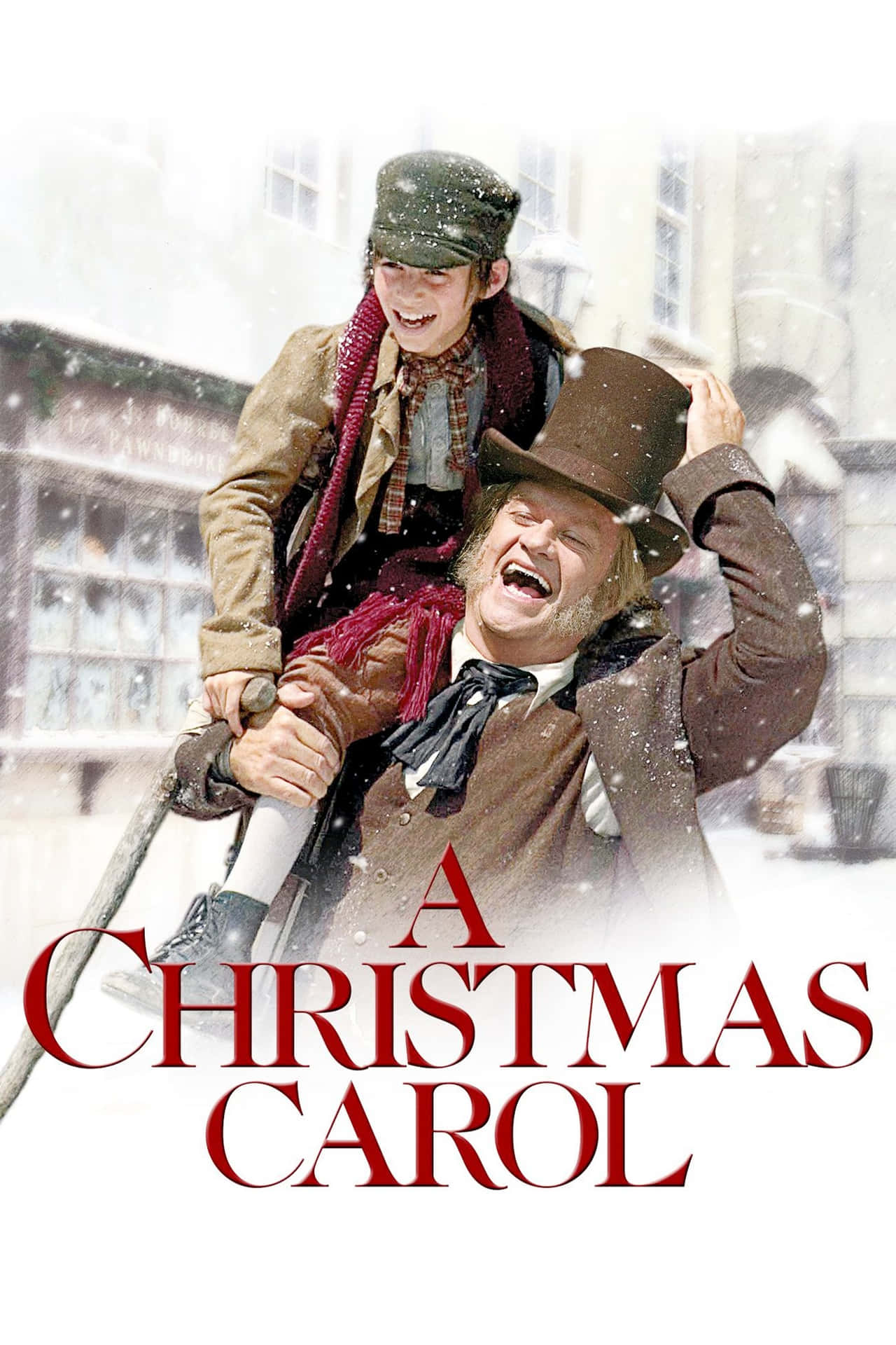 Scrooge has a change of heart in Charles Dicken's A Christmas Carol
