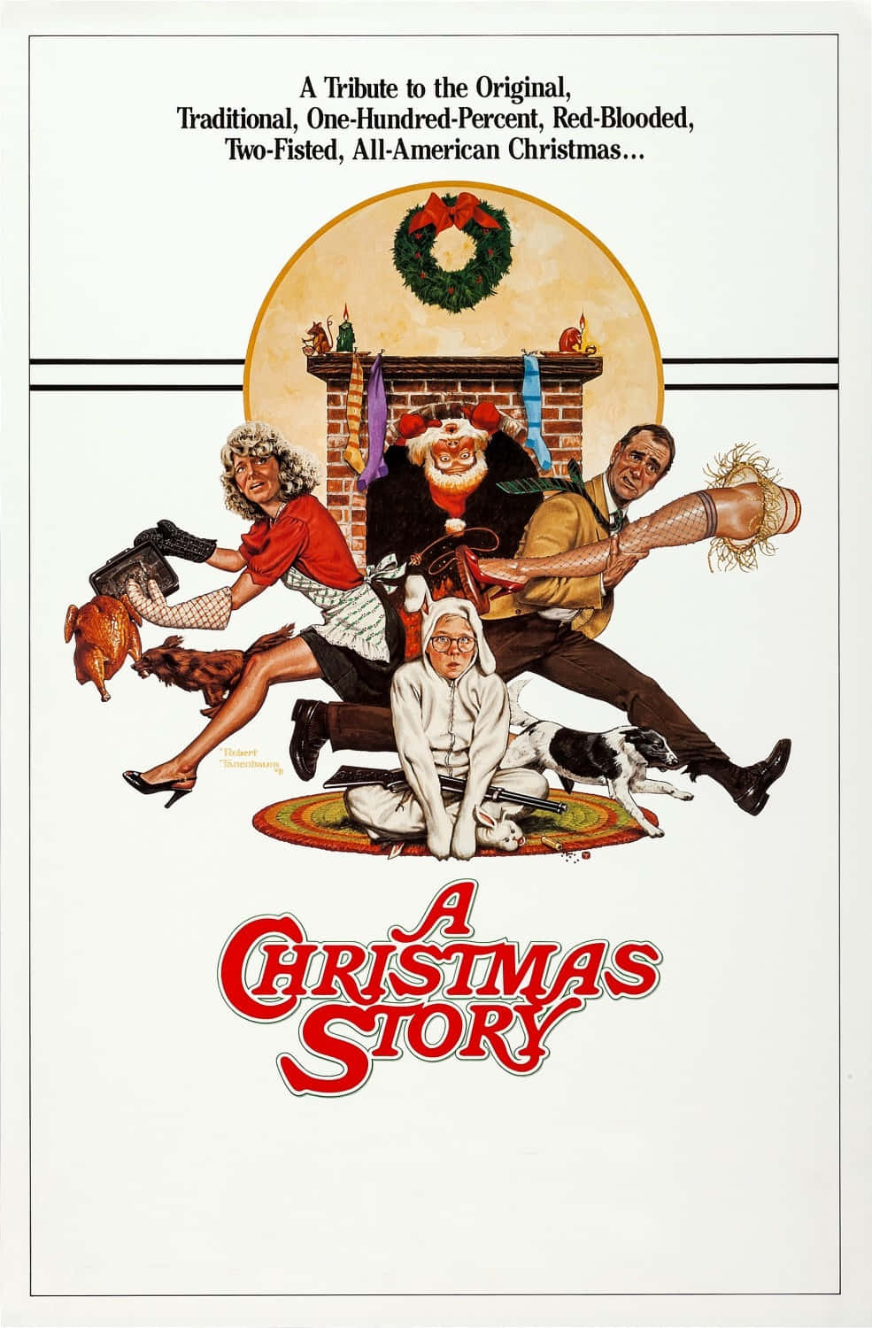 "The Classic Christmas Movie 'A Christmas Story'" Wallpaper