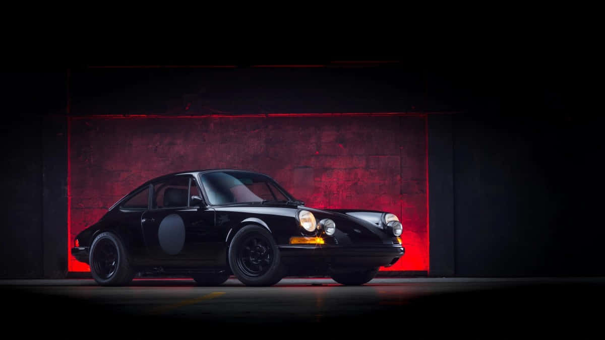 A Classic Porsche 964 Showcasing Its Timeless Appeal. Wallpaper