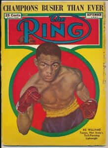 A Classic Shot Of Ike Williams, Legendary Lightweight Boxing Champion. Wallpaper