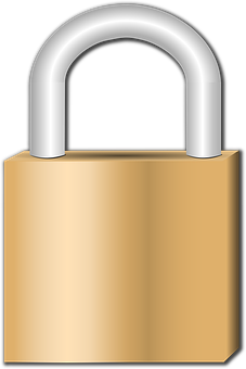 A Close-up Of A Lock PNG