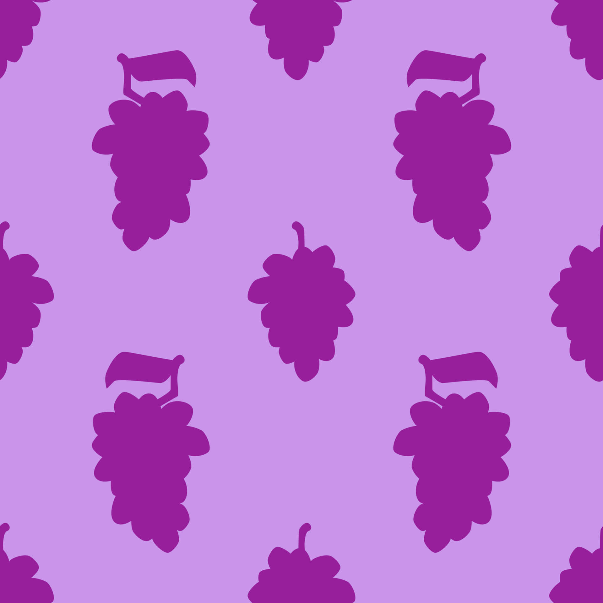 "a Cluster Of Fresh Purple Grapes" Wallpaper
