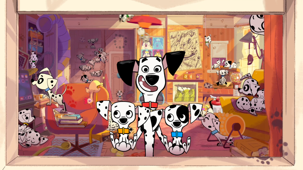 A Cluster Of Joy - The 101 Dalmatians Puppies
