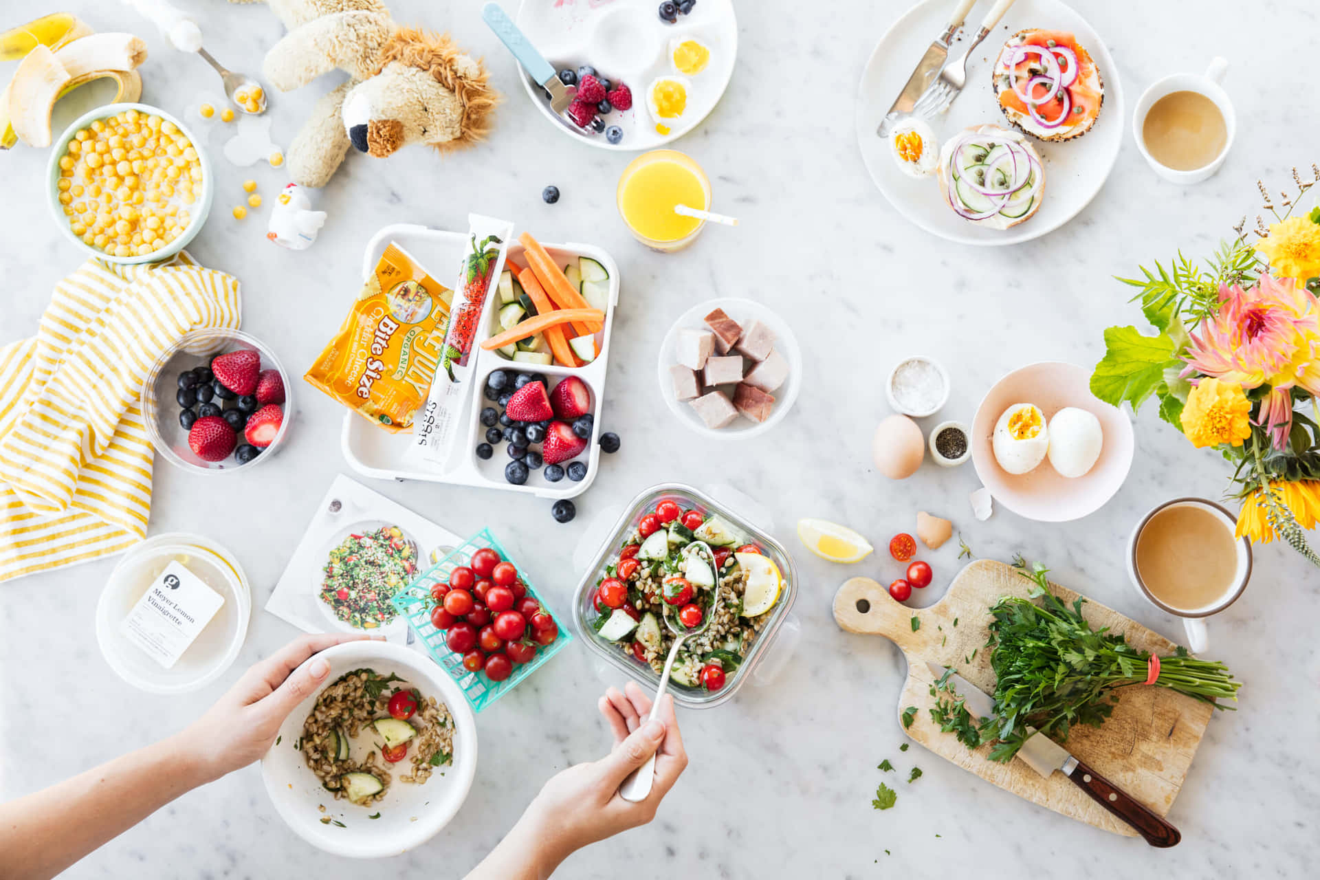 A Colorful Array Of Fresh Produce