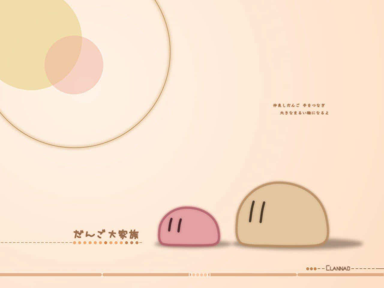A Colorful Collection Of Dango - Traditional Japanese Dumplings From Clannad Anime Wallpaper
