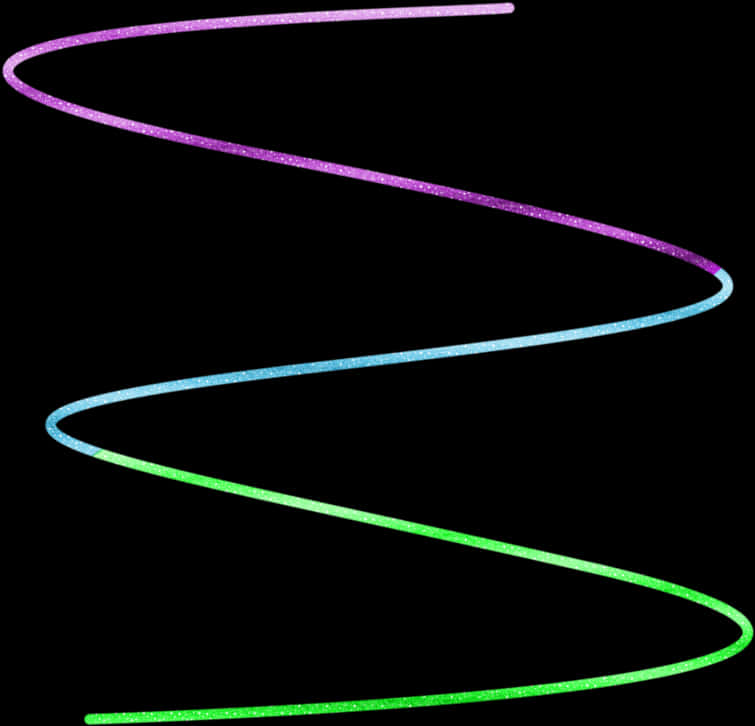 A Colorful Light Sticks On A Black Background PNG