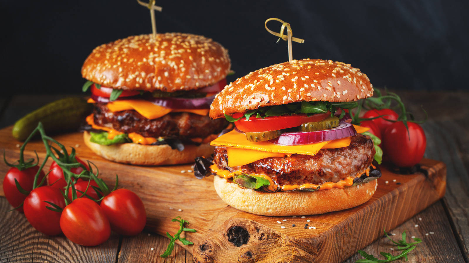 A Crave-worthy Burger King Whopper Sandwich Wallpaper