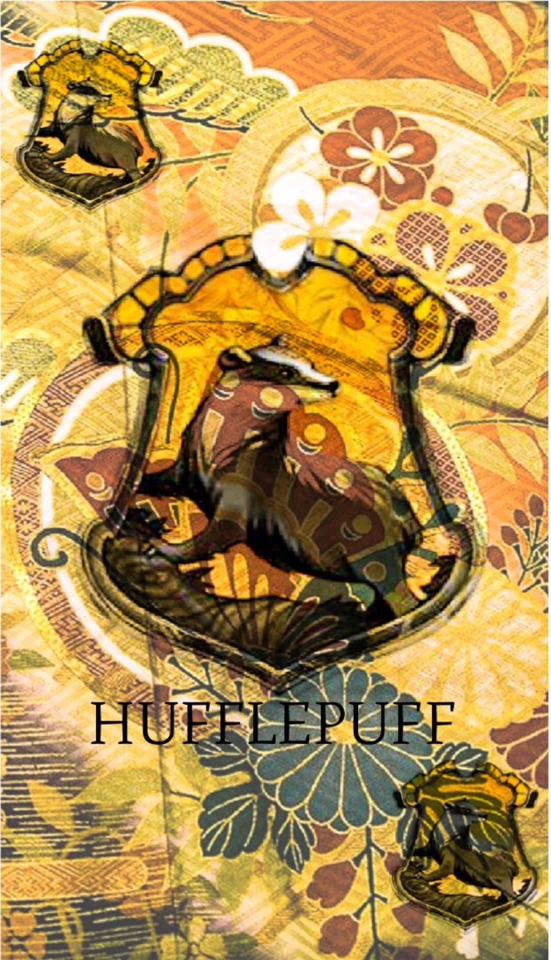 A Glorious Illustration Of Hogwarts Hufflepuff House