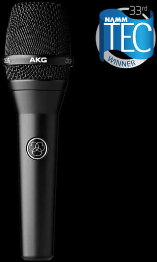 A K G Microphone T E C Award Winner PNG