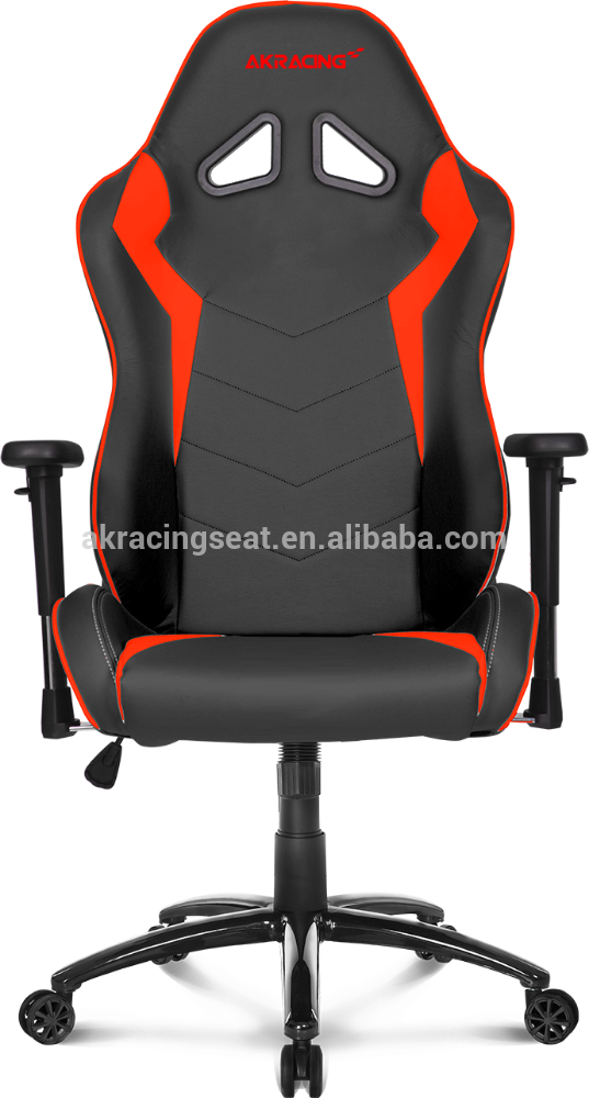 A K Racing Black Red Gaming Chair PNG