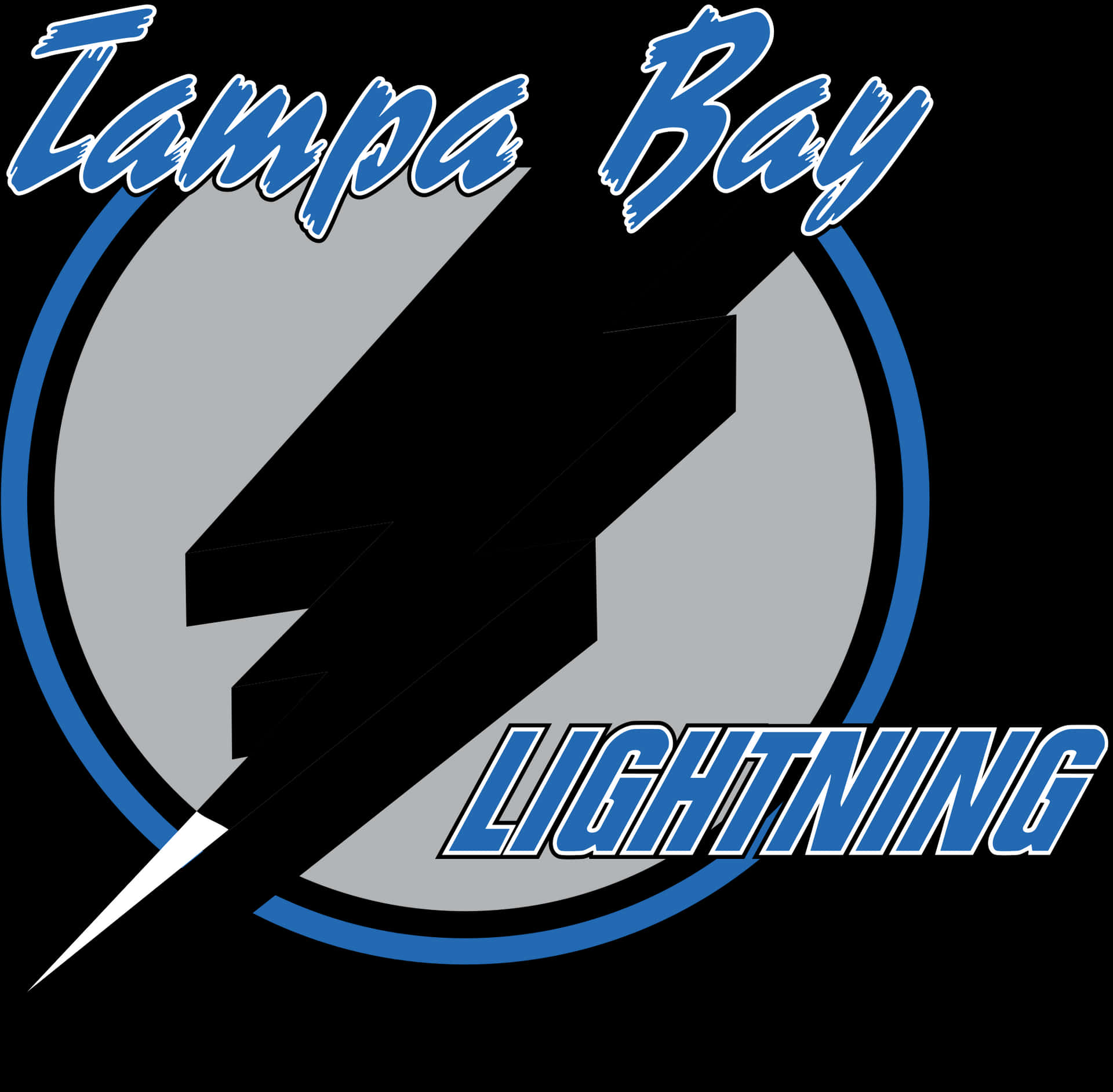 Download A Logo With A Lightning Bolt In A Circle | Wallpapers.com