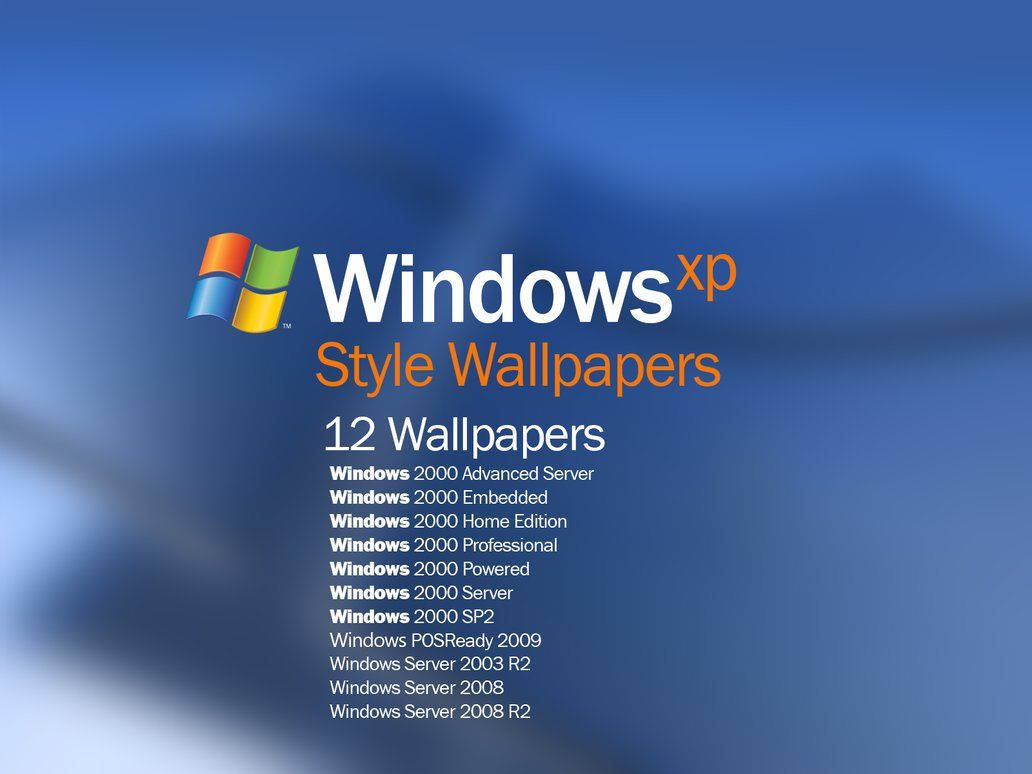 Many Instances of Windows XP Operating System on a Computer Monitor Wallpaper
